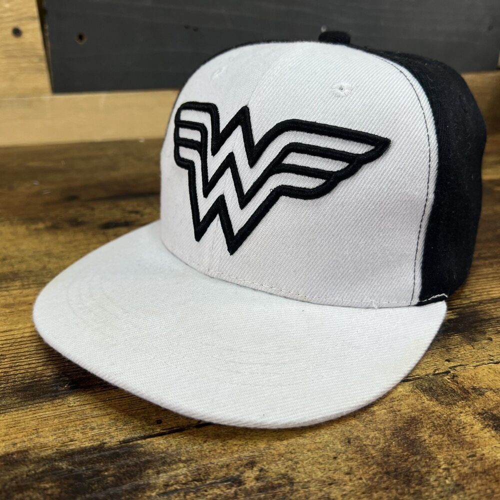 Wonder Woman Six Flags Texas Embroidered Snapback Hat Baseball Cap